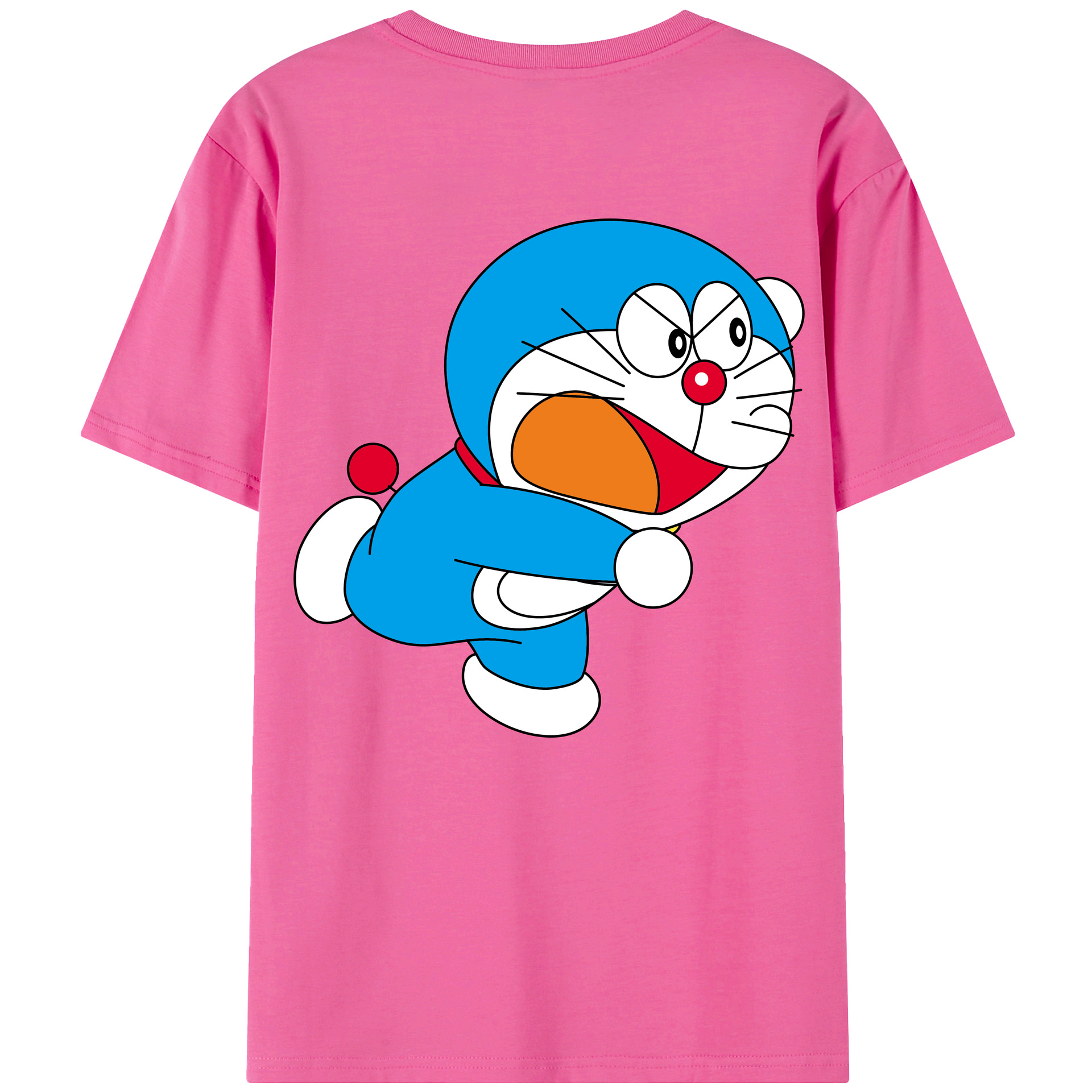（画像用） ドラえもん Doraemon レディース半袖Tシャツ(バックプリント)